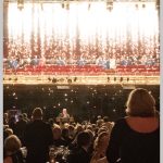 Outdoor fireworks show