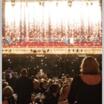 Outdoor fireworks show