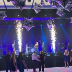 indoor pyrotechnics show